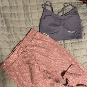 Gymshark Sports Bra & Pant Bundle (RARE)